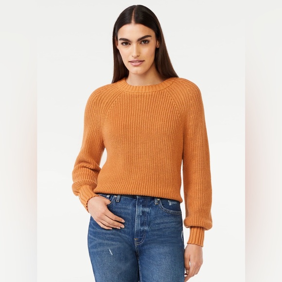 Womens long sleeve Raglan Sweater - Picture 2 of 3